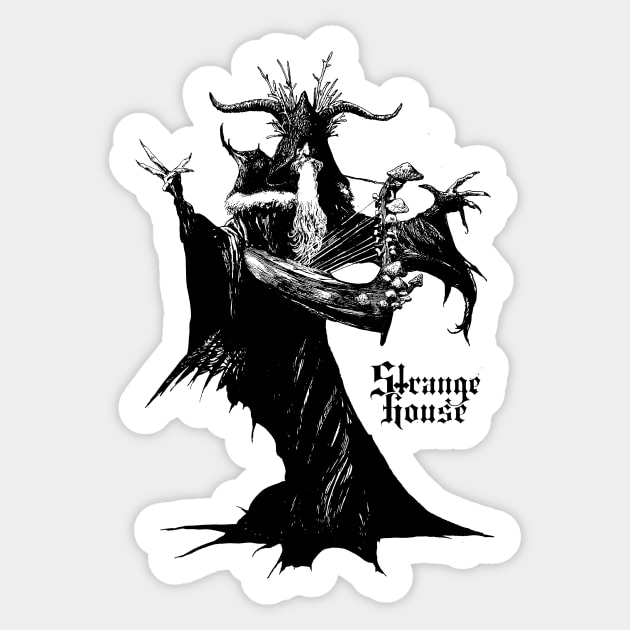 Sorcerer Sticker by strange house